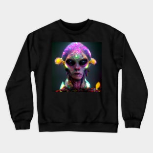 Cosmic Being From Another Dimension Crewneck Sweatshirt